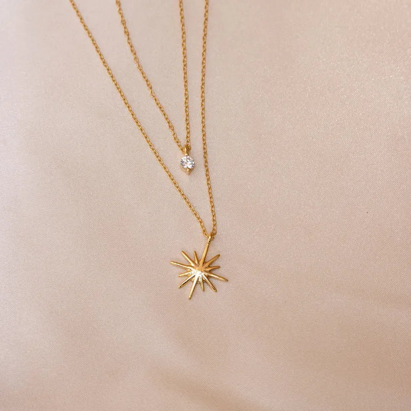 North Star Layered Necklace