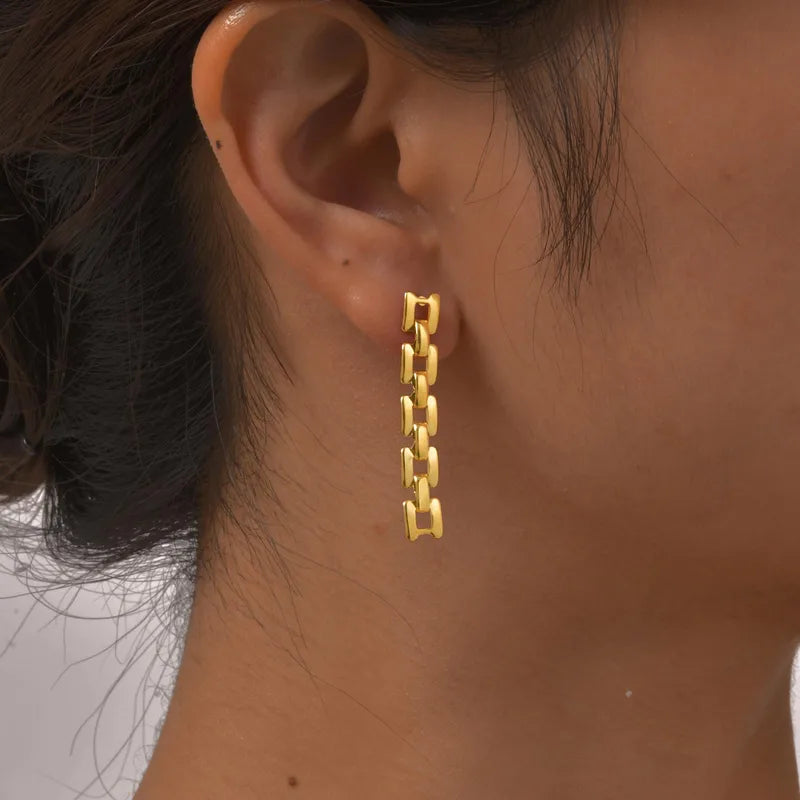 Link Drop Earrings