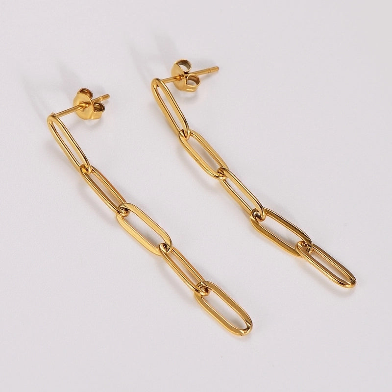 Link Up Drop Earrings