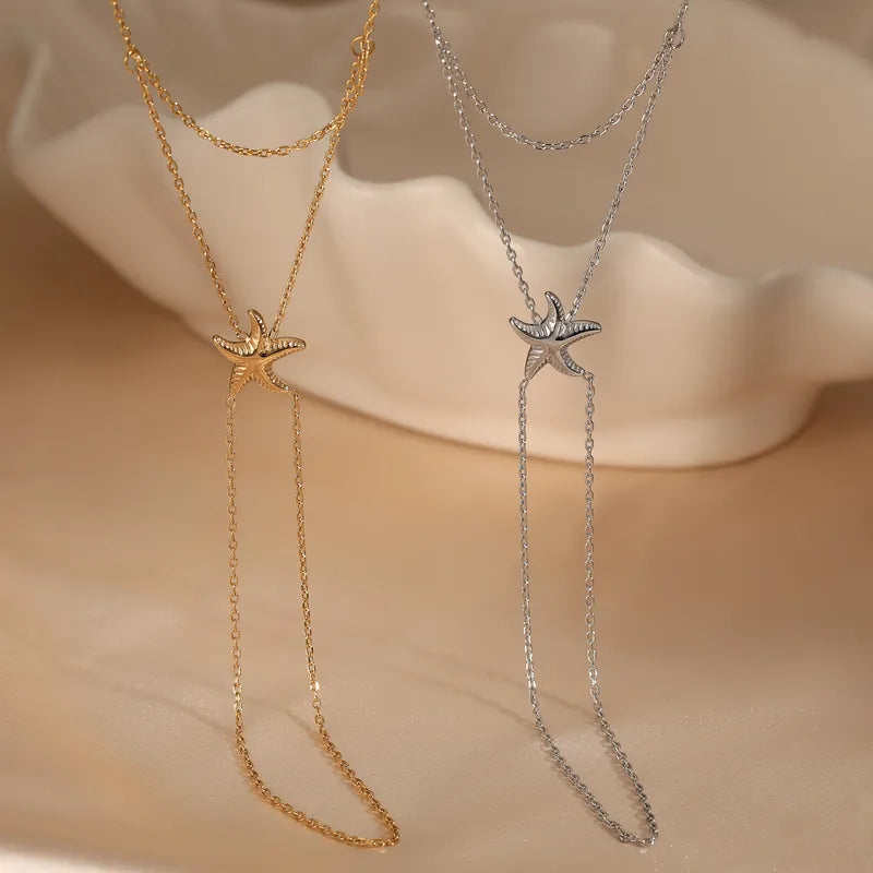 Starfish Chain Bracelet