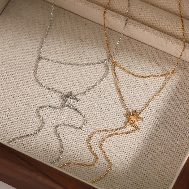 Starfish Chain Bracelet