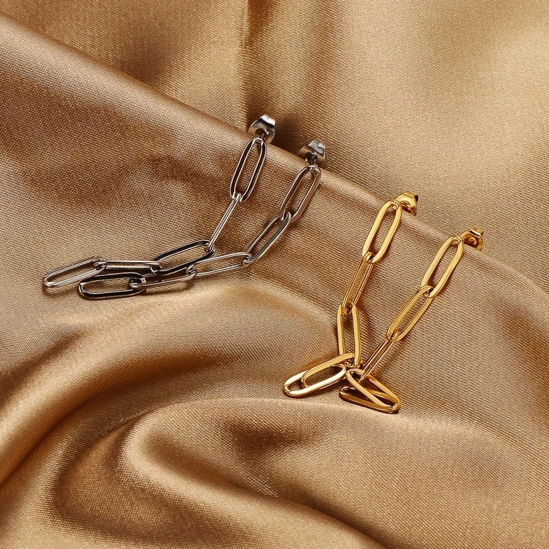 Link Up Drop Earrings