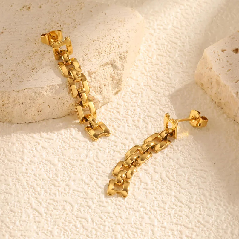 Link Drop Earrings
