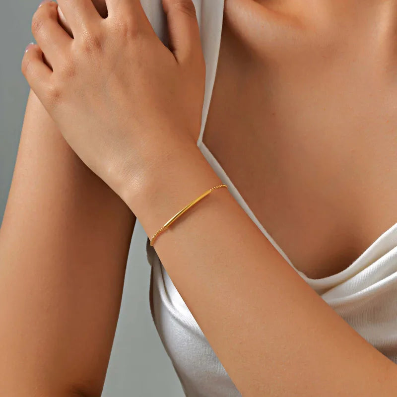 Bare Gold Cuff Bracelet