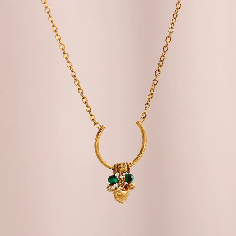 Mini Heart Cluster Necklace