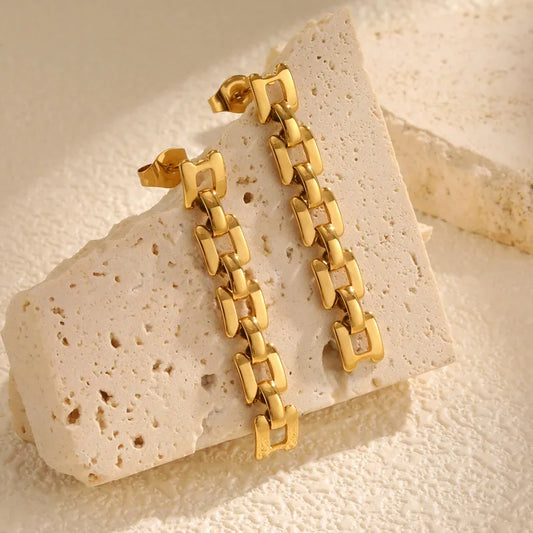 Link Drop Earrings
