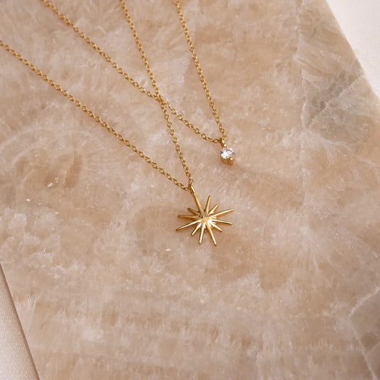 North Star Layered Necklace